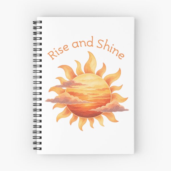 Item preview, Rise and Shine Watercolor Sun Sunset designed and sold by mycute-stickers.