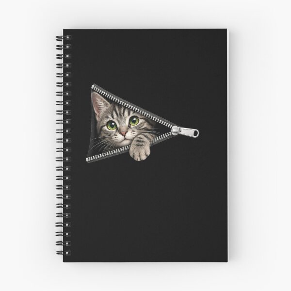 Item preview, Cute Kitten Peeking Zipper Cat Face designed and sold by M555888.