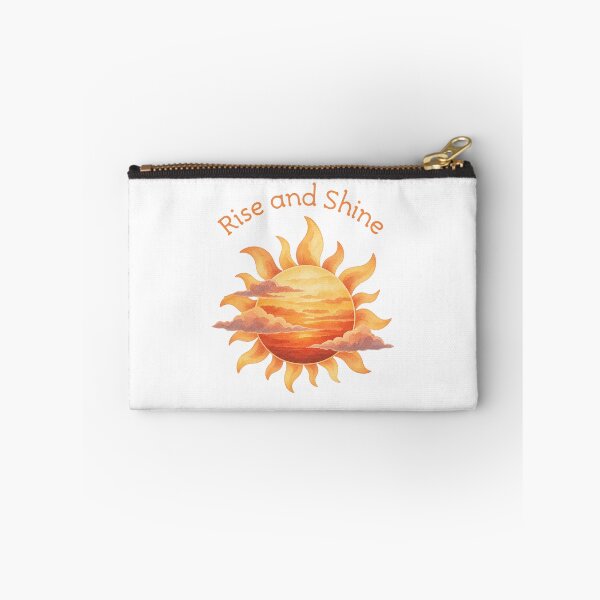 Item preview, Rise and Shine Watercolor Sun Sunset designed and sold by mycute-stickers.