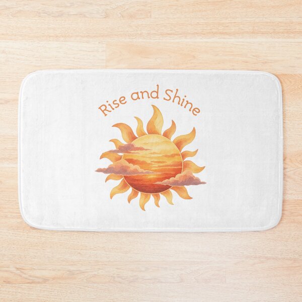 Item preview, Rise and Shine Watercolor Sun Sunset designed and sold by mycute-stickers.