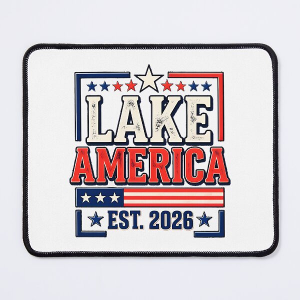 Item preview, Serene Lake America Landscape Nature Art Print designed and sold by shahroozj.