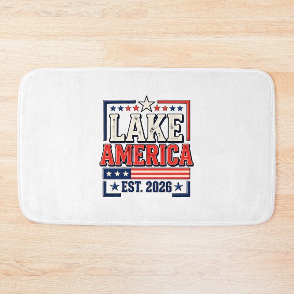 Item preview, Serene Lake America Landscape Nature Art Print designed and sold by shahroozj.