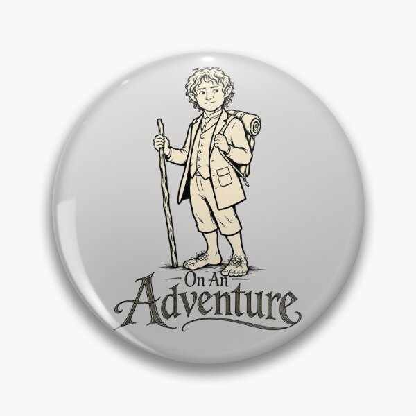 Item preview, The Hobbit - I'm going on and Adventure! designed and sold by Presents For The Dead.