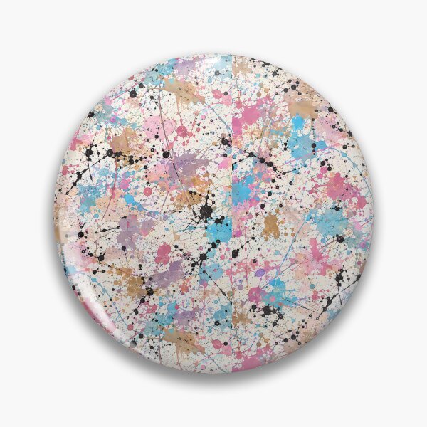 Item preview, Pastel Dream Splatter Action Abstract Art designed and sold by THE SPLATTERED HAUS BY SAGE BANKS.