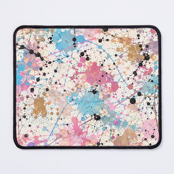 Item preview, Pastel Dream Splatter Action Abstract Art designed and sold by THE SPLATTERED HAUS BY SAGE BANKS.