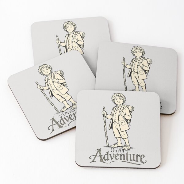 Item preview, The Hobbit - I'm going on and Adventure! designed and sold by Presents For The Dead.