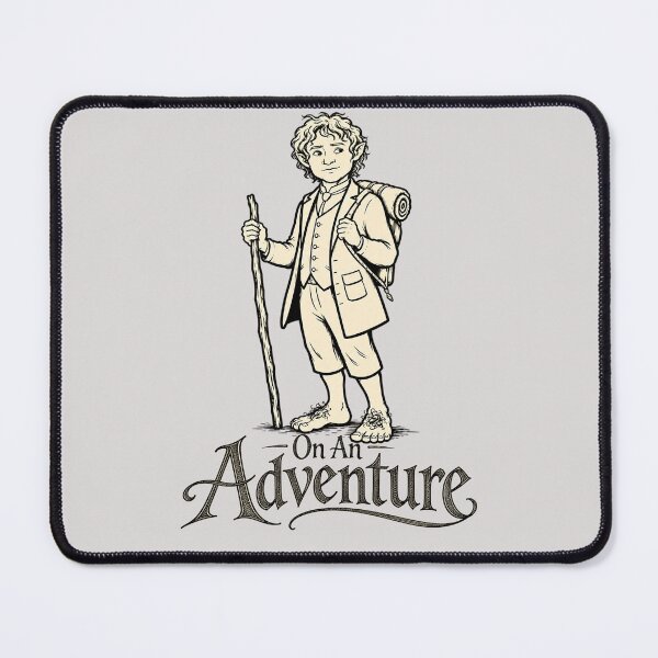 Item preview, The Hobbit - I'm going on and Adventure! designed and sold by Presents For The Dead.