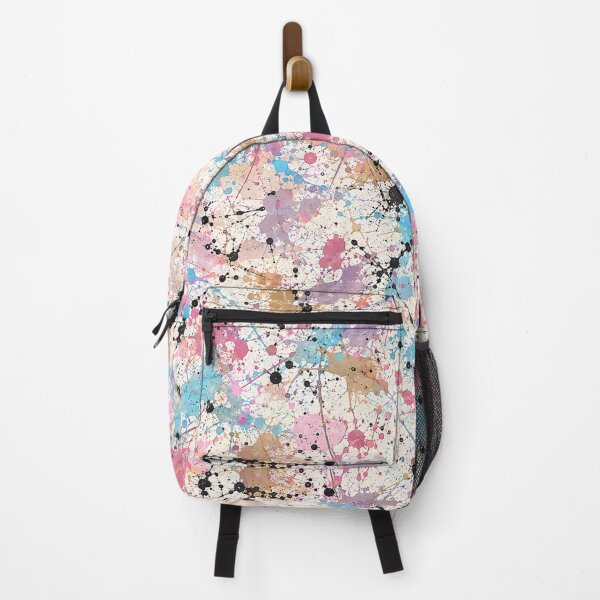 Item preview, Pastel Dream Splatter Action Abstract Art designed and sold by THE SPLATTERED HAUS BY SAGE BANKS.