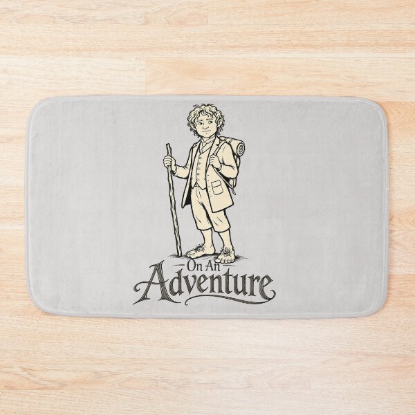 Item preview, The Hobbit - I'm going on and Adventure! designed and sold by Presents For The Dead.