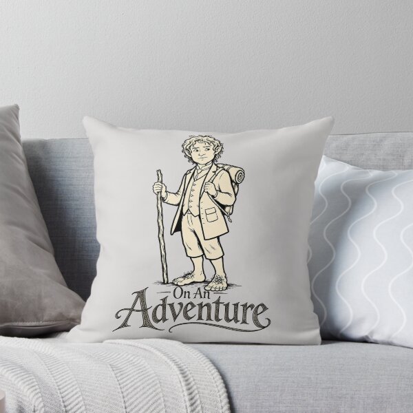 Item preview, The Hobbit - I'm going on and Adventure! designed and sold by Presents For The Dead.