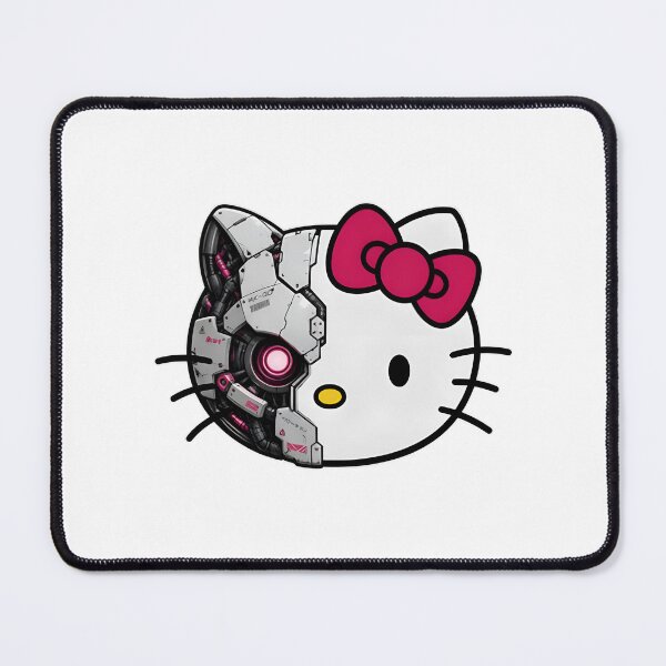 Item preview, Futuristic Mecha Kitty Robot Cat Illustration Design designed and sold by SARaza.