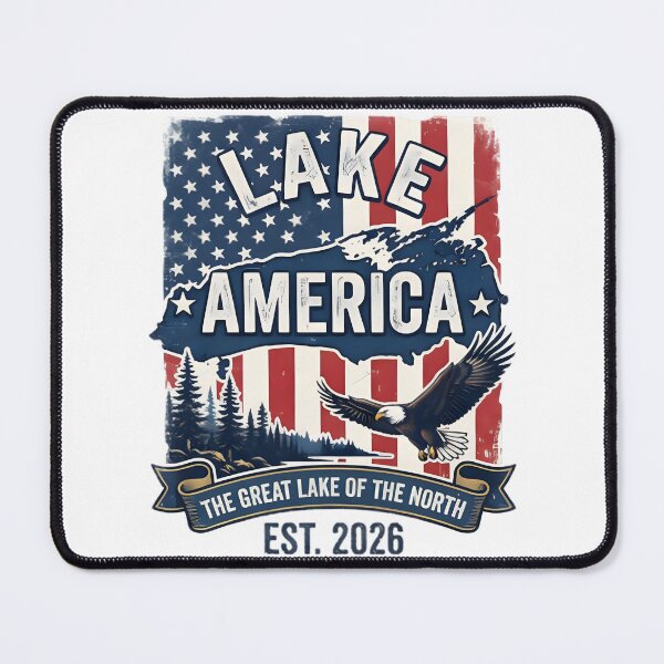 Item preview, Scenic Lake America Nature Landscape Illustration Design designed and sold by shahroozj.