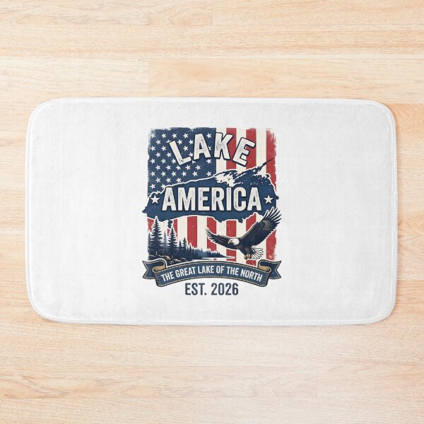 Item preview, Scenic Lake America Nature Landscape Illustration Design designed and sold by shahroozj.