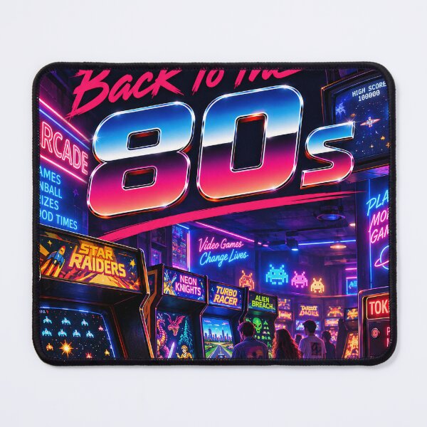 Item preview, Back to The 80's: The Arcade designed and sold by Moviebuff91.