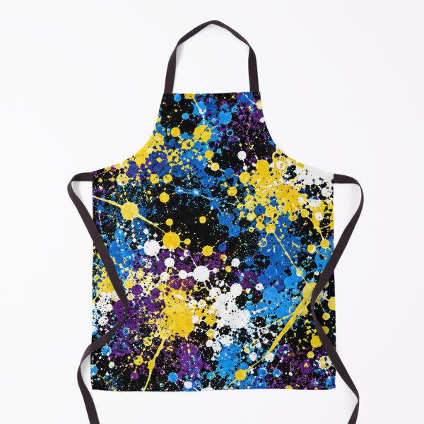 Item preview, Cosmic Night Splatter Action Abstract Art designed and sold by THE SPLATTERED HAUS BY SAGE BANKS.