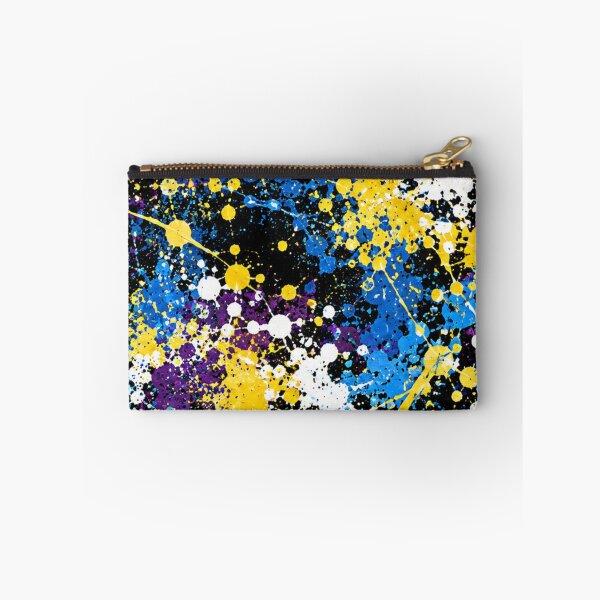Item preview, Cosmic Night Splatter Action Abstract Art designed and sold by THE SPLATTERED HAUS BY SAGE BANKS.