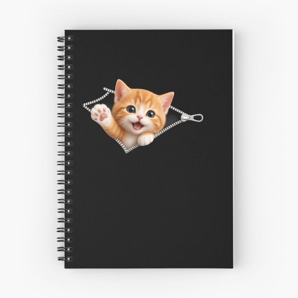 Item preview, Cute Kitten Peeking Zipper Cat Face designed and sold by M555888.