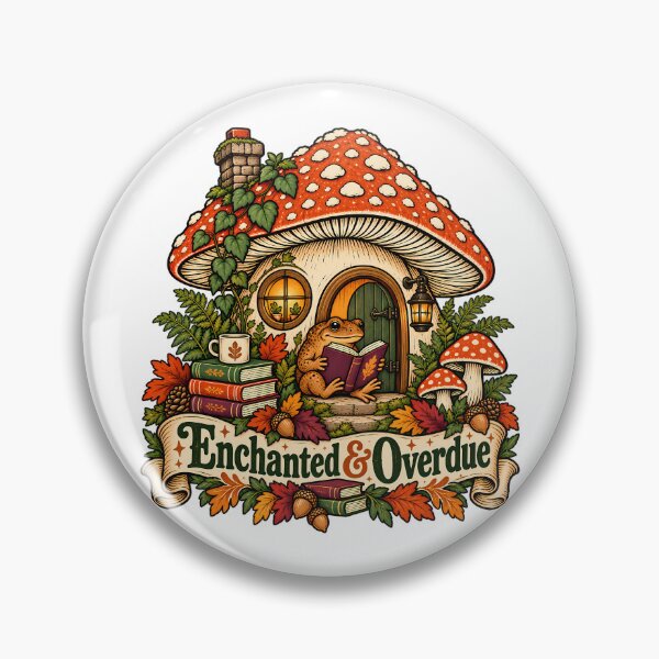 Item preview, Gift for Book Lover, Toad Lover Gift, Cottagecore Gift for Her, Frog and Mushroom Shirt, Fairycore Gift, Bookworm Gift, Fall Reading Gift designed and sold by PRINYOS.