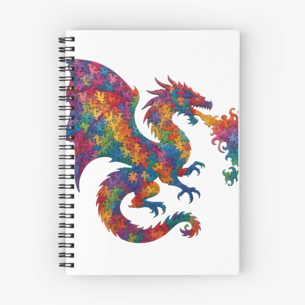 Item preview, Interlocking Wooden Dragon Jigsaw Puzzle Mythical Art Silhouette2 designed and sold by VisualVerseLab.