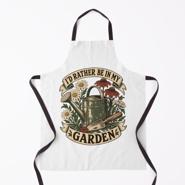Item preview, I’d Rather Be in My Garden – Vintage Introvert Gardener designed and sold by urbinet.