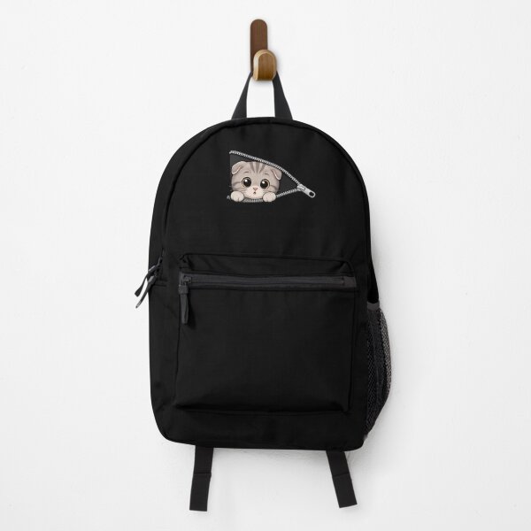 Item preview, Cute Kitten Peeking Zipper Cat Face designed and sold by M555888.