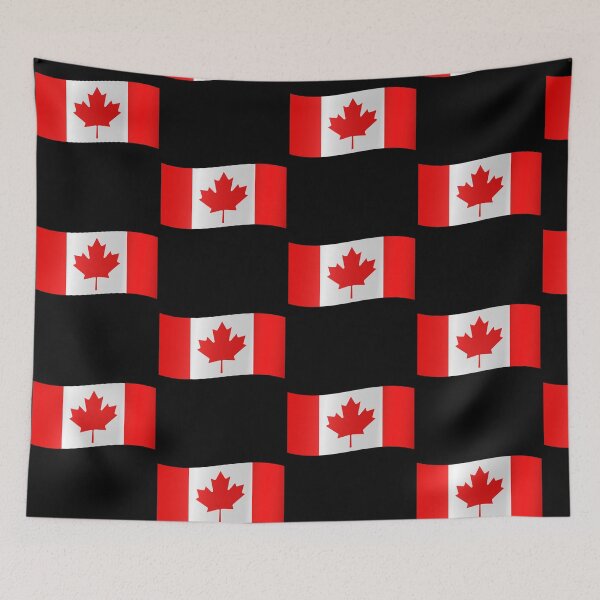 Item preview, Canadian Waving Flag Canada Pride Design designed and sold by YAZ.