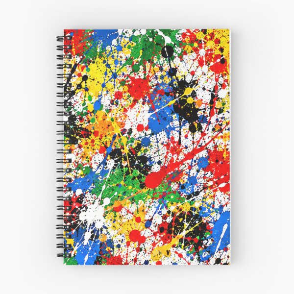 Item preview, Kaleidoscope Spectrum Splatter Action Abstract Art designed and sold by THE SPLATTERED HAUS BY SAGE BANKS.
