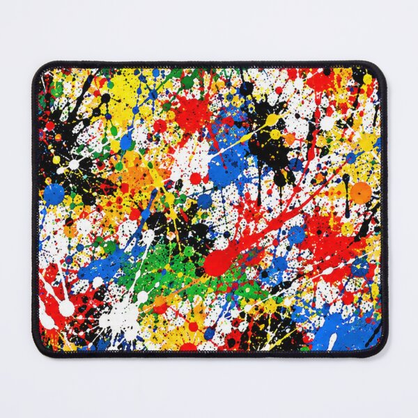 Item preview, Kaleidoscope Spectrum Splatter Action Abstract Art designed and sold by THE SPLATTERED HAUS BY SAGE BANKS.