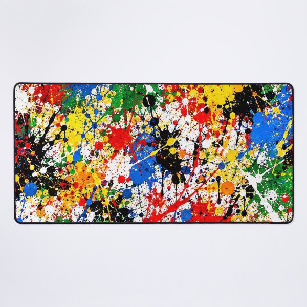 Item preview, Kaleidoscope Spectrum Splatter Action Abstract Art designed and sold by THE SPLATTERED HAUS BY SAGE BANKS.
