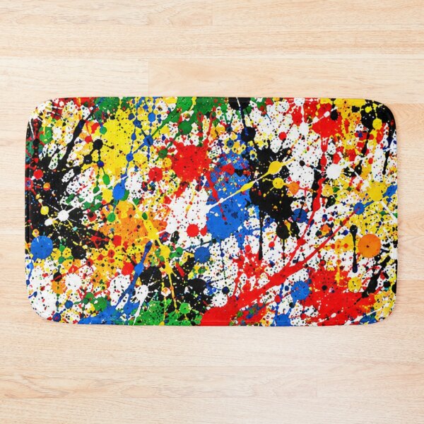 Item preview, Kaleidoscope Spectrum Splatter Action Abstract Art designed and sold by THE SPLATTERED HAUS BY SAGE BANKS.