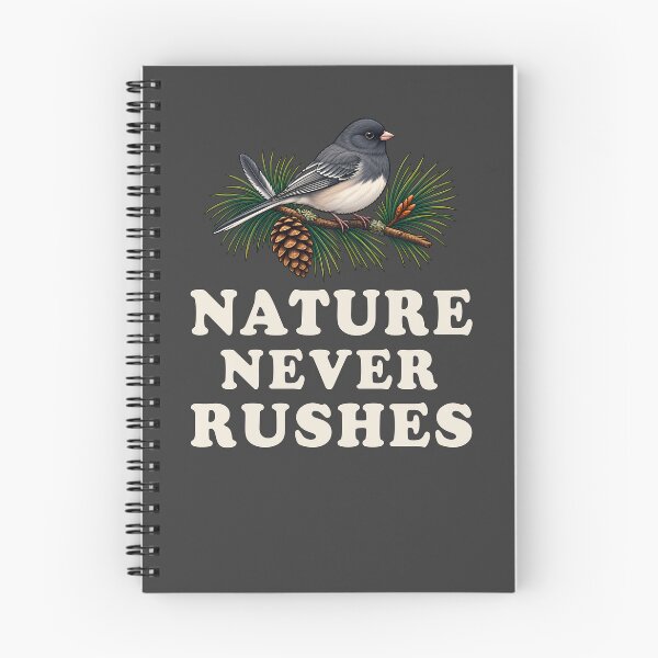 Item preview, Nature Never Rushes | Vintage Woodland Bird Design for Slow Living designed and sold by Mambila.