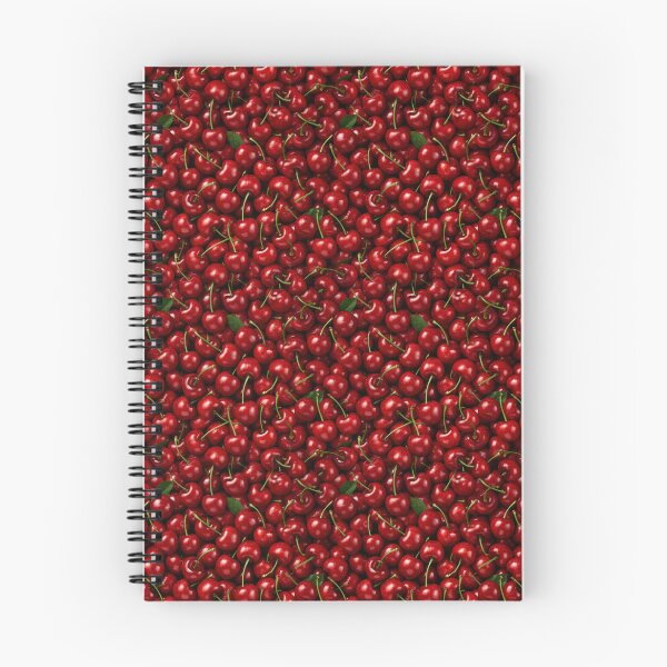 Item preview, Red Cherry Fruit Pattern designed and sold by KsaveraArt.