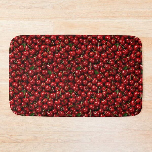 Item preview, Red Cherry Fruit Pattern designed and sold by KsaveraArt.