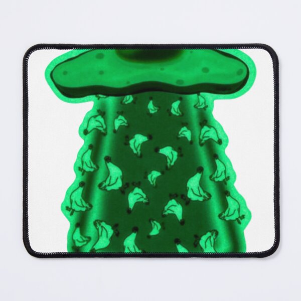 Item preview, Neon Green UFO Chicken Abduction Beam designed and sold by Odditycalzon.