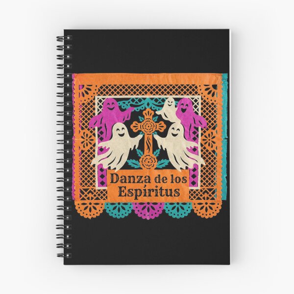 Item preview, Danza de los Espiritus Papel Picado Mexican Folk Art Ghosts Dia de Muertos Shirt designed and sold by TeNovaStudio ⭐⭐⭐⭐⭐.