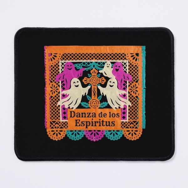 Item preview, Danza de los Espiritus Papel Picado Mexican Folk Art Ghosts Dia de Muertos Shirt designed and sold by TeNovaStudio ⭐⭐⭐⭐⭐.