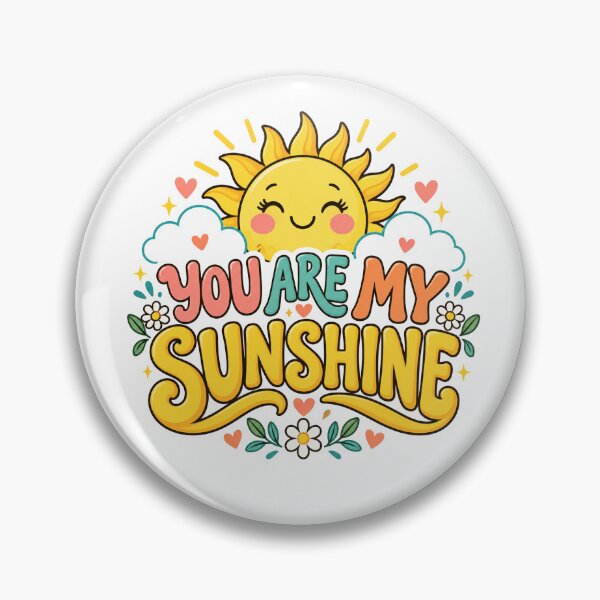 Item preview, You Are My Sunshine – Cute Happy Sun Kawaii Floral Design designed and sold by The Dubai Guy.