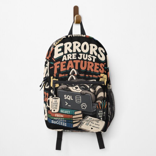Item preview, Errors Are Just Features Funny SQL Programmer designed and sold by Ridaelb.