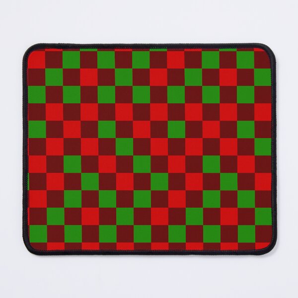 Item preview, Red Green and Maroon Checkered Design designed and sold by PatternTitan.