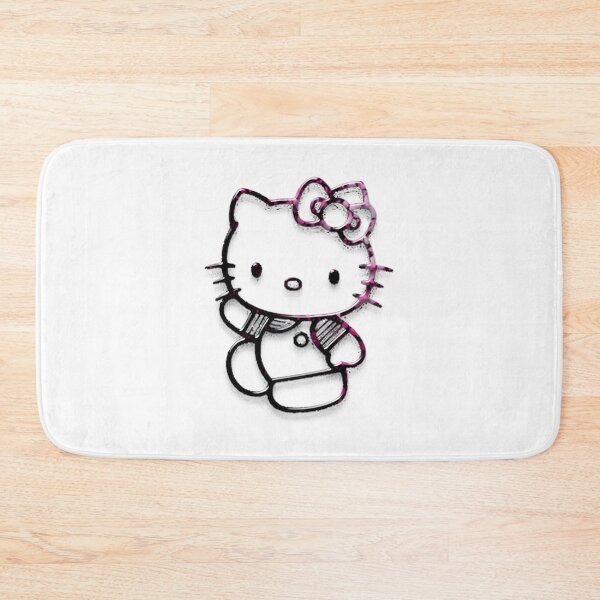 Item preview, Black Kitty Cat Illustration with Playful Expression designed and sold by SARaza.
