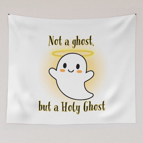 Item preview, Not A Ghost But A Holy Ghost - Cute Christian Halloween Holyween Design designed and sold by Neurospicy Trolls.