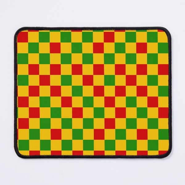 Item preview, Red Green and Yellow Checkered Design designed and sold by PatternTitan.
