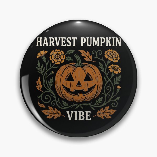 Item preview, Harvest Pumpkin Vibe Vintage Botanical Jack O Lantern Floral Halloween Shirt designed and sold by TeNovaStudio ⭐⭐⭐⭐⭐.