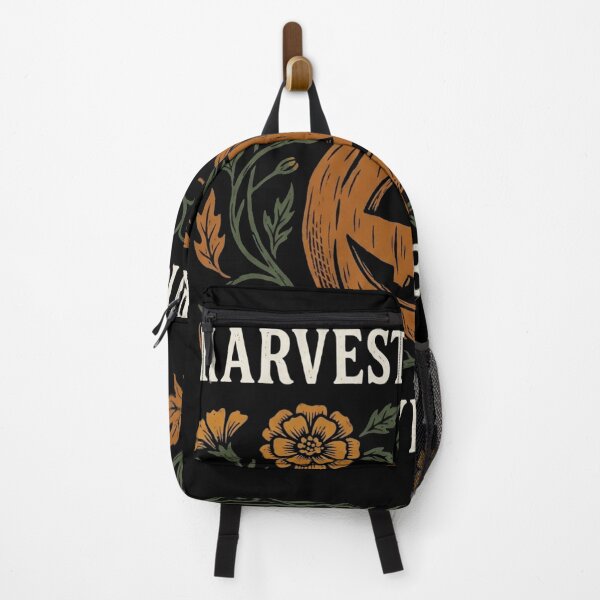 Item preview, Harvest Pumpkin Vibe Vintage Botanical Jack O Lantern Floral Halloween Shirt designed and sold by TeNovaStudio ⭐⭐⭐⭐⭐.