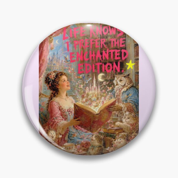 Item preview, Rococo Princess Reading with Owl and Cats designed and sold by Fairytale Emporium.