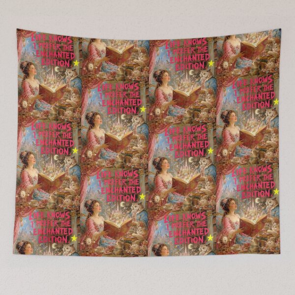 Item preview, Rococo Princess Reading with Owl and Cats designed and sold by Fairytale Emporium.