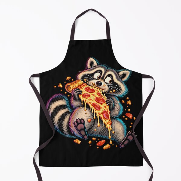 Item preview, Pizza Raccoon – Funny Food Lover Animal designed and sold by RkskArt.