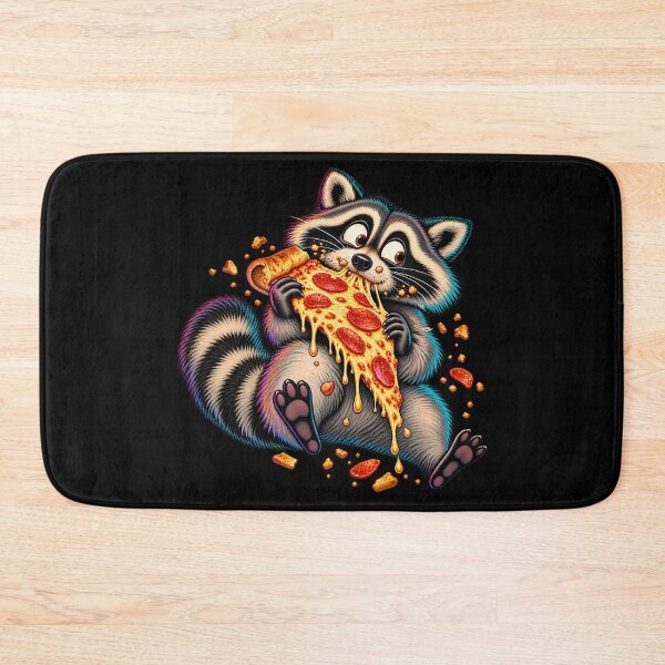Item preview, Pizza Raccoon – Funny Food Lover Animal designed and sold by RkskArt.