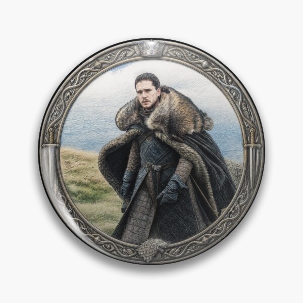 Item preview, Game of Thrones (Jon Snow) designed and sold by LoveSomethingDifferent.
