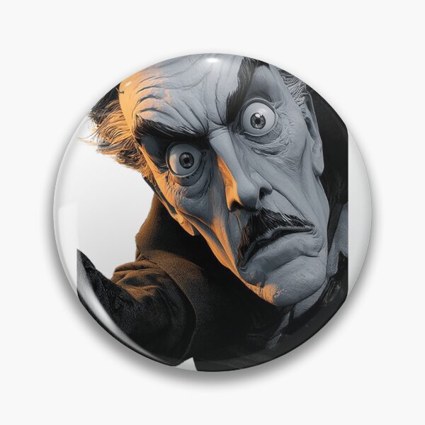 Item preview, Vintage Mad Scientist Portrait Classic Horror Pop Culture Graphic designed and sold by Creatby7030.